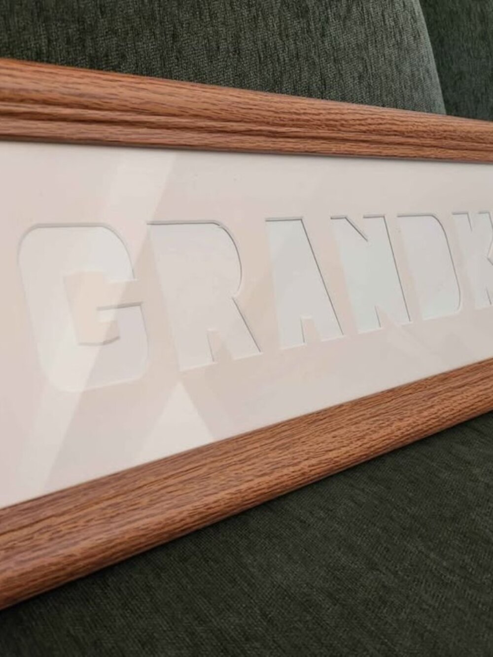 Grandkids" picture frame